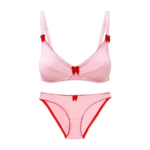 Chouchou Intimates Georgia Pink set - Picture 1 of 3